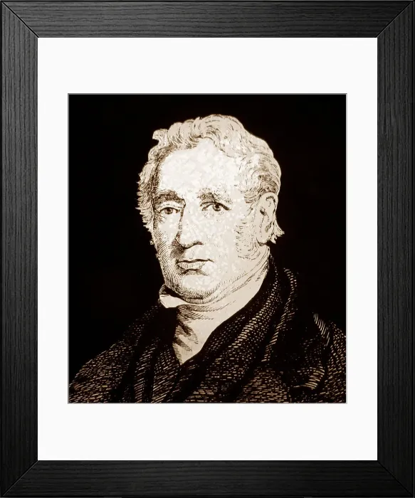 Framed Print : George Stephenson Framed Print : George Stephenson