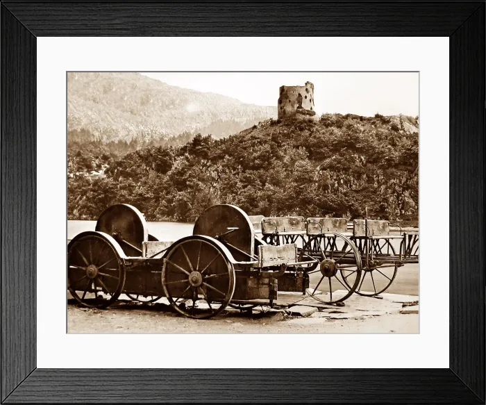 Framed Print : Hand tinted photo of a velocipede (used for transporting) Framed Print : Hand tinted photo of a velocipede (used for transporting)