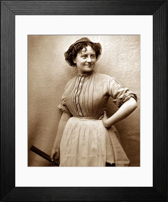 Framed Print : Char lady Framed Print : Char lady