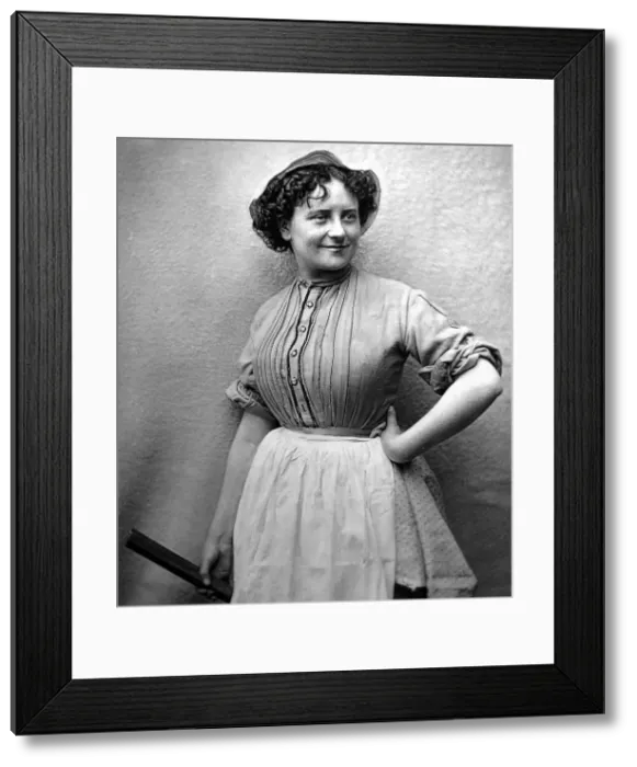 Framed Print : Charlady - Victorian period Framed Print : Charlady - Victorian period