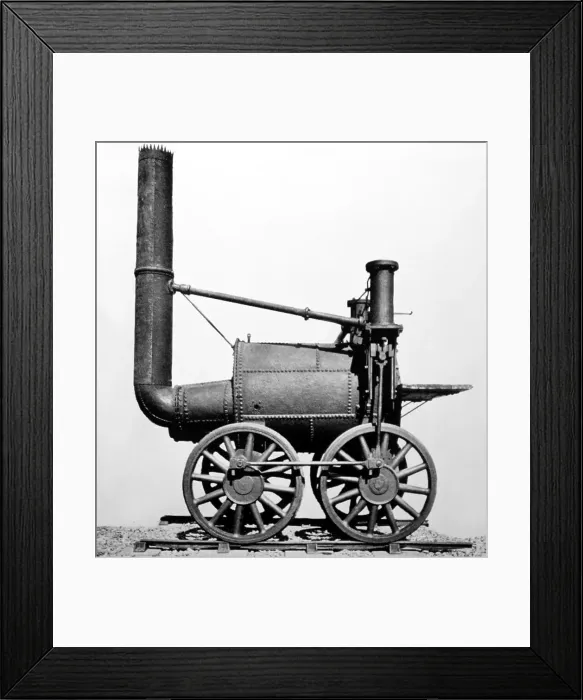 Framed Print : Sans Pareil locomotive Framed Print : Sans Pareil locomotive