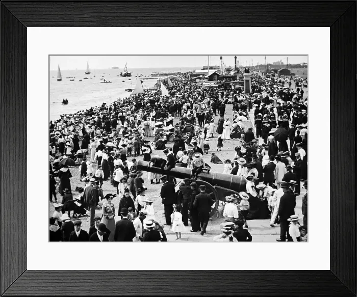 Framed Print : Southsea in 1895 Framed Print : Southsea in 1895