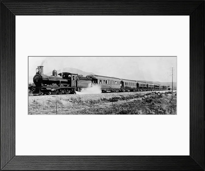 Framed Print : Zambesi Express, Africa - early 1900s Framed Print : Zambesi Express, Africa - early 1900s