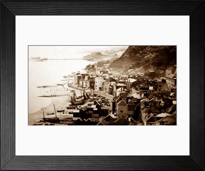Framed Print : Hastings and St Leonards Framed Print : Hastings and St Leonards