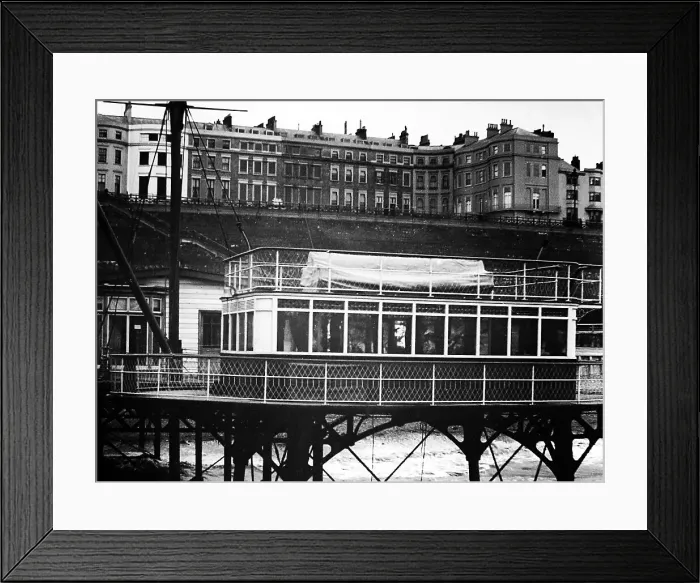 Framed Print : Brighton and Rottingdean Seashore Electric Railway Framed Print : Brighton and Rottingdean Seashore Electric Railway