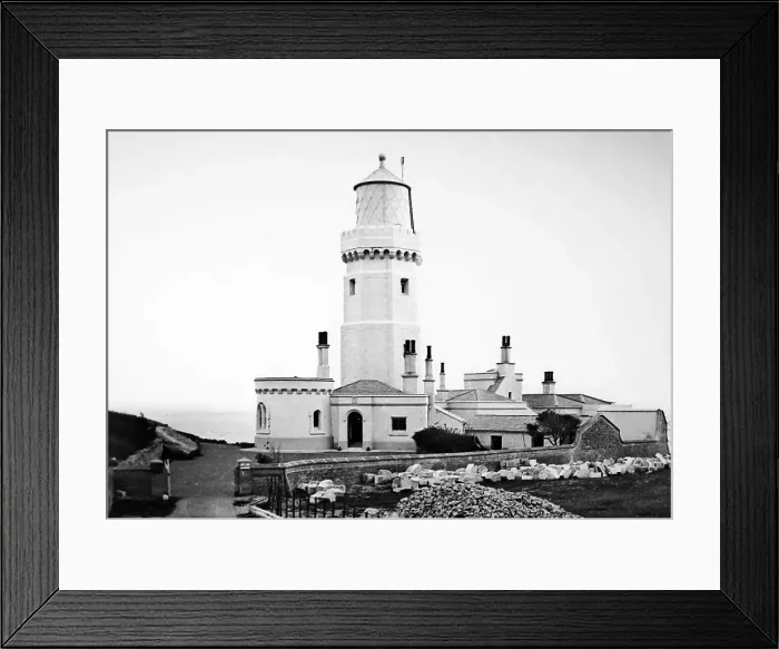 Framed Print : St. Catherine's Lighthouse, Isle of Wight - Victorian period Framed Print : St. Catherine's Lighthouse, Isle of Wight - Victorian period