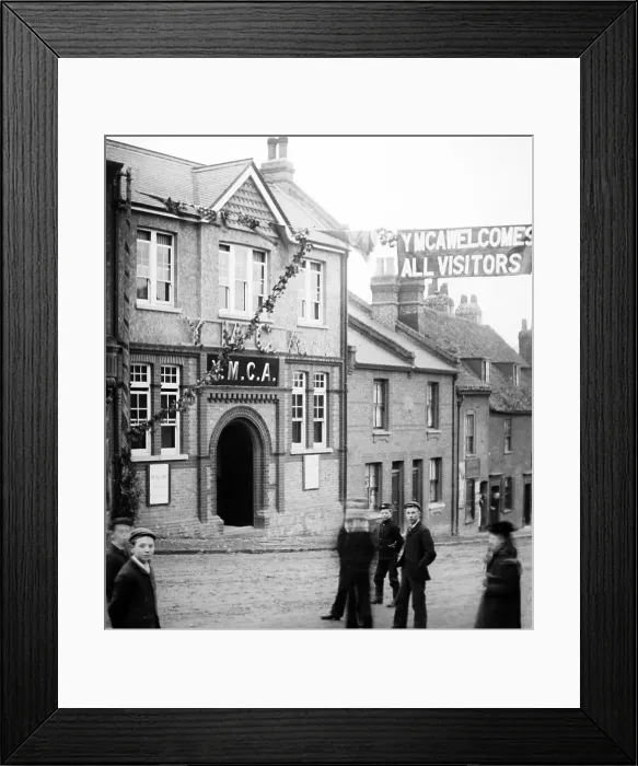Framed Print : YMCA building during WW1 Framed Print : YMCA building during WW1
