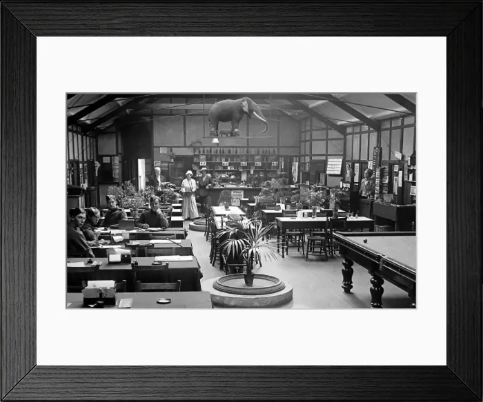 Framed Print : YMCA Ceylon Hut, Paddington, London during WW1 Framed Print : YMCA Ceylon Hut, Paddington, London during WW1