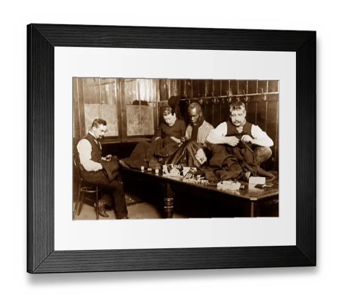 Framed Print : YMCA job training after WW1 Framed Print : YMCA job training after WW1