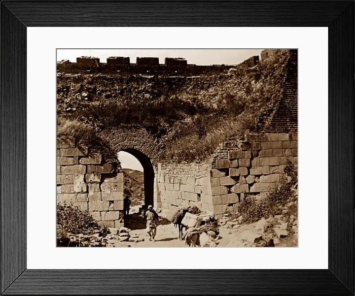 Framed Print : Gateway, Great Wall of China Framed Print : Gateway, Great Wall of China