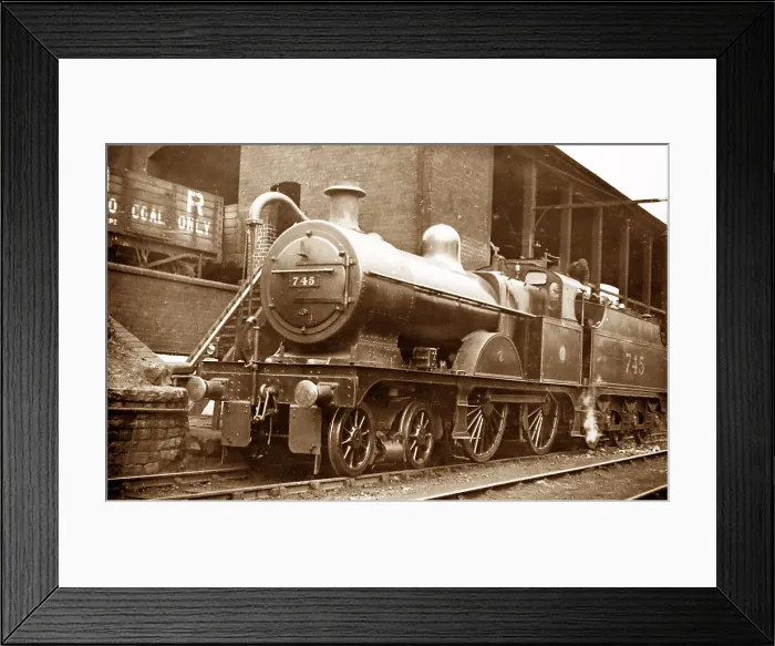 Framed Print : Midland Railway Class 3 locomotive No. 745 - possibly 1930s Framed Print : Midland Railway Class 3 locomotive No. 745 - possibly 1930s