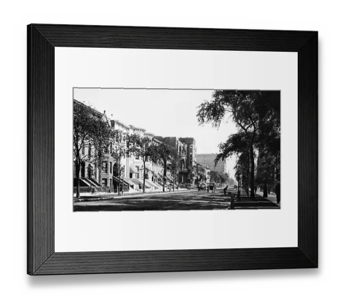 Framed Print : Michegan Avenue, Chicago, USA Framed Print : Michegan Avenue, Chicago, USA