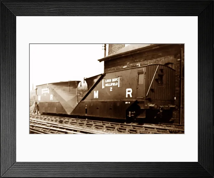 Framed Print : Midland Railway snowploughs at Hellifield Framed Print : Midland Railway snowploughs at Hellifield