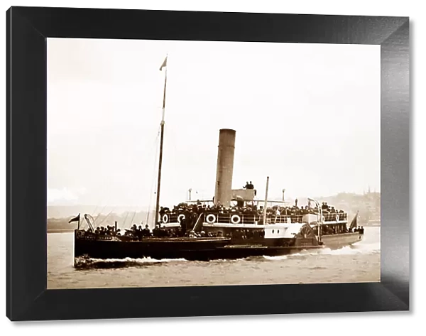 Prince of Wales paddle steamer, Southampton to