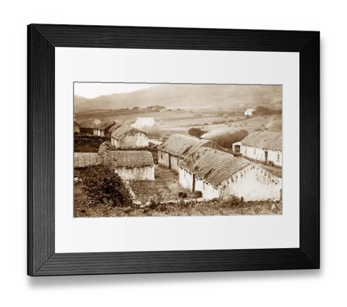 Framed Print : Teelin village, Donegal, Ireland Framed Print : Teelin village, Donegal, Ireland