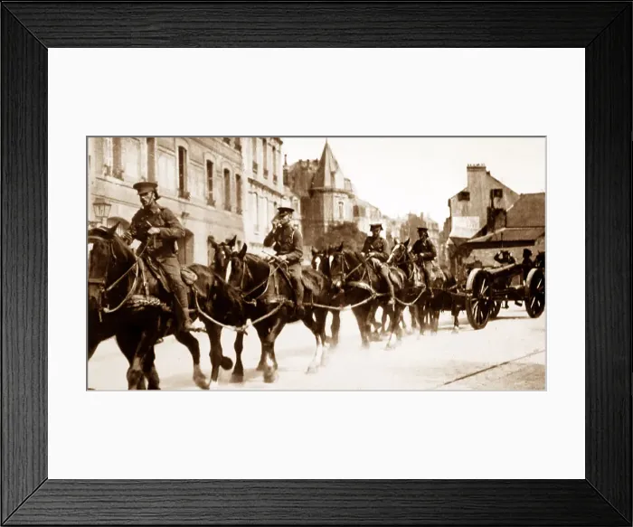 Framed Print : British Army, Royal Horse Artillery Framed Print : British Army, Royal Horse Artillery