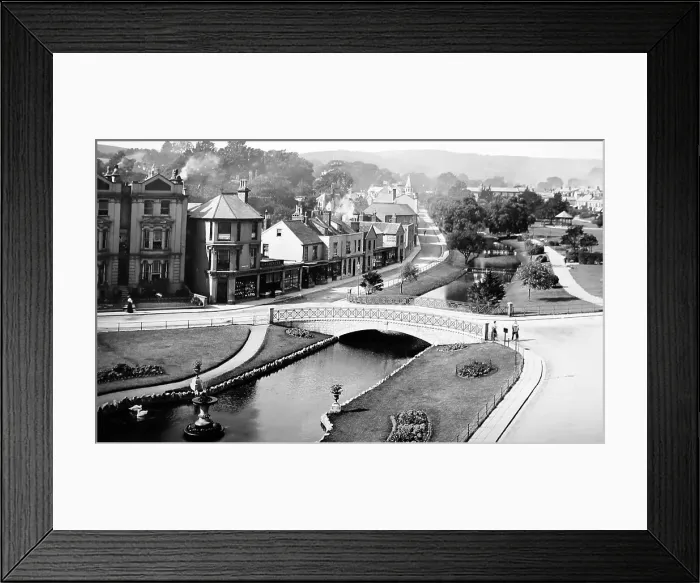 Framed Print : Dawlish in Devon - Victorian peirod Framed Print : Dawlish in Devon - Victorian peirod