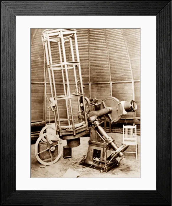 Framed Print : Two foot reflecting telescope, Yerkes Observatory Framed Print : Two foot reflecting telescope, Yerkes Observatory