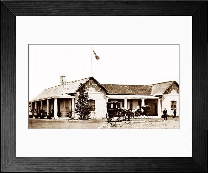 Framed Print : Government House, Bulawayo, Africa Framed Print : Government House, Bulawayo, Africa