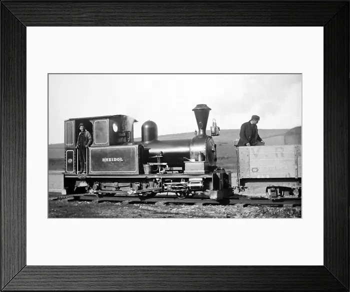 Framed Print : Vale of Rheidol Railway, Wales - early 1900s Framed Print : Vale of Rheidol Railway, Wales - early 1900s
