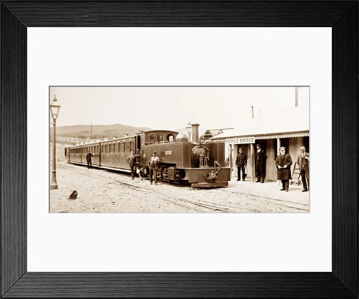 Framed Print : Vale of Rheidol Railway, Devils Bridge, Aberystwyth, Wales Framed Print : Vale of Rheidol Railway, Devils Bridge, Aberystwyth, Wales