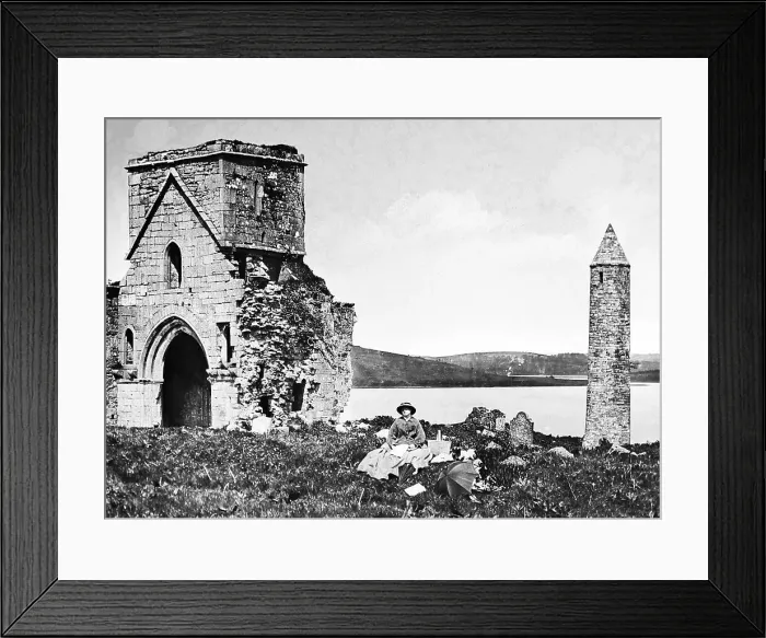 Framed Print : Devenish Island, Lough Erne, Ireland Framed Print : Devenish Island, Lough Erne, Ireland