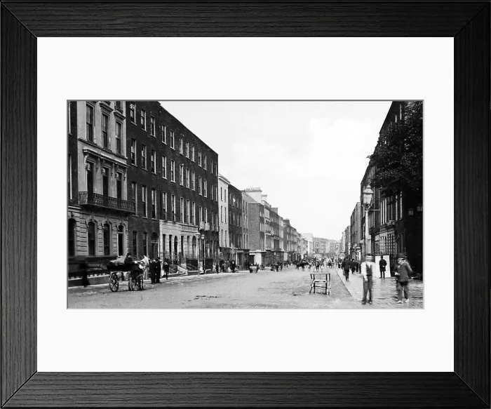 Framed Print : George Street, Limerick, Ireland Framed Print : George Street, Limerick, Ireland