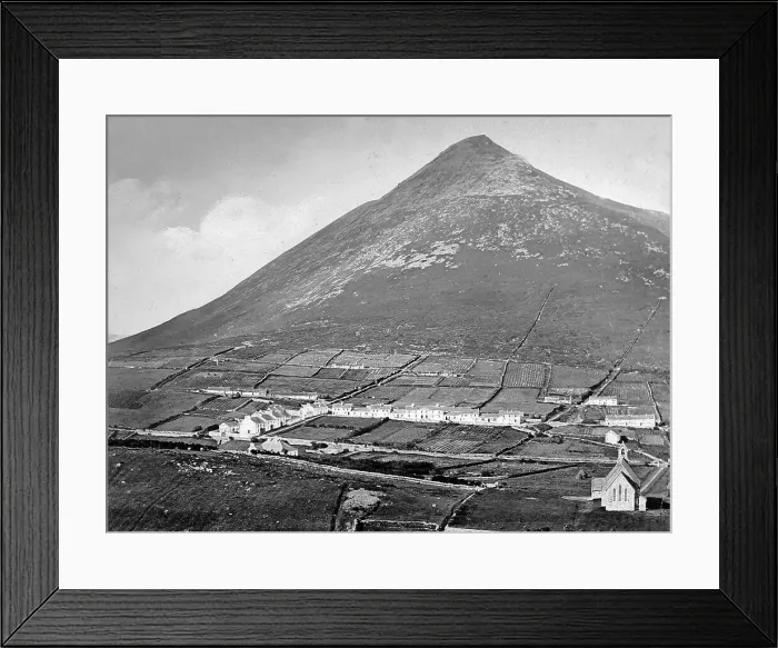Framed Print : Dugort, Achill Island, County Mayo, Ireland Framed Print : Dugort, Achill Island, County Mayo, Ireland