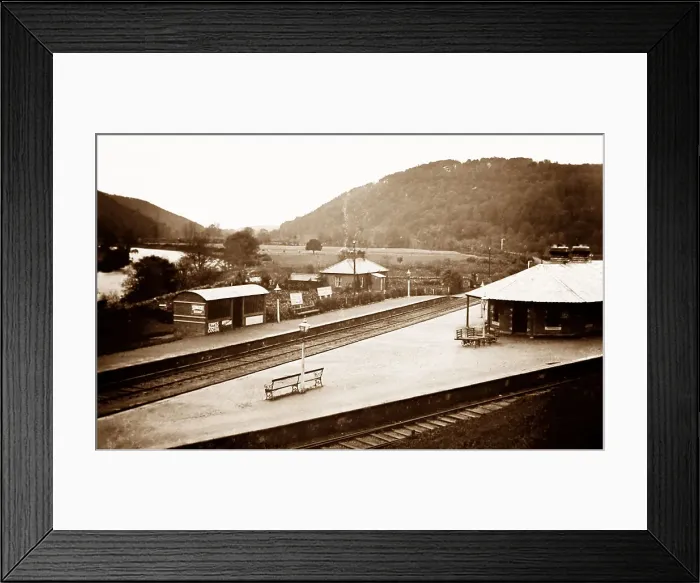 Framed Print : Vale of Avoca Railway Station, Ireland Framed Print : Vale of Avoca Railway Station, Ireland