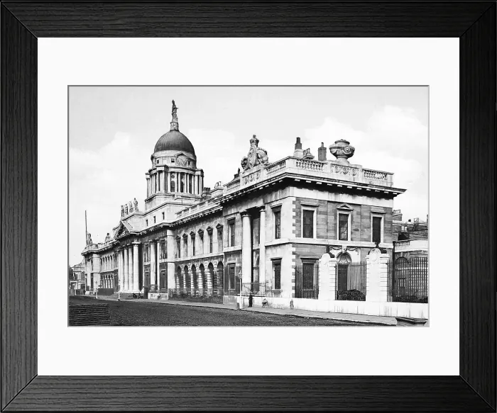 Framed Print : Custom House, Dublin, Ireland Framed Print : Custom House, Dublin, Ireland