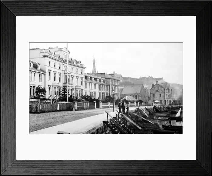 Framed Print : Oban, Scotland - Victorian period Framed Print : Oban, Scotland - Victorian period