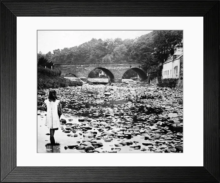 Framed Print : Bridge of Allan, Scotland - Victorian period Framed Print : Bridge of Allan, Scotland - Victorian period