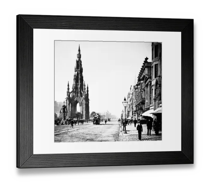 Framed Print : Scott Memorial, Princes Street, Edinburgh, Scotland Framed Print : Scott Memorial, Princes Street, Edinburgh, Scotland
