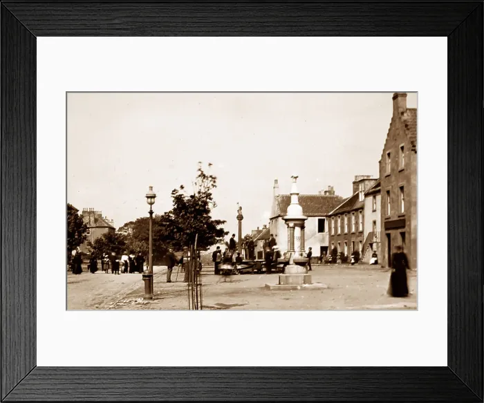 Framed Print : Market Gate, Crail, Scotland - Victorian period Framed Print : Market Gate, Crail, Scotland - Victorian period