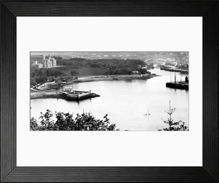 Framed Print : Stornoway, Isle of Lewis - Victorian period Framed Print : Stornoway, Isle of Lewis - Victorian period