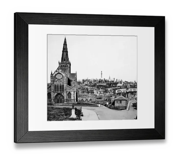 Framed Print : Glasgow Necropolis Framed Print : Glasgow Necropolis