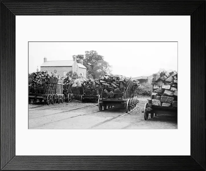 Framed Print : Little Eaton and Denby coal tramway - known as Framed Print : Little Eaton and Denby coal tramway - known as