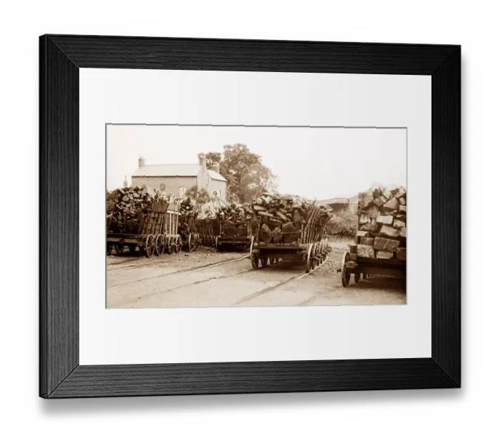 Framed Print : Little Eaton and Denby Coal Gangway Framed Print : Little Eaton and Denby Coal Gangway