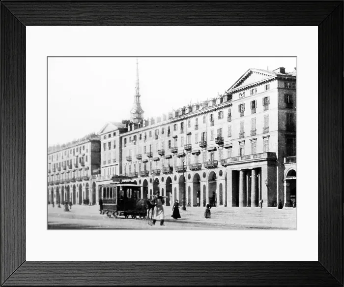 Framed Print : Piazza Victor Emmanuel, Turin, Italy Framed Print : Piazza Victor Emmanuel, Turin, Italy
