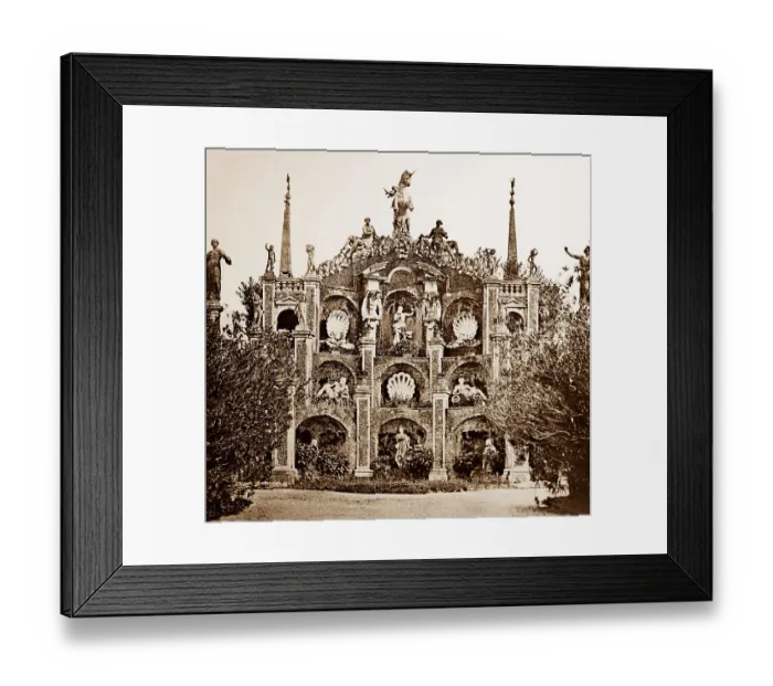 Framed Print : Isola Bella Gardens near Lake Maggiore, Italy Framed Print : Isola Bella Gardens near Lake Maggiore, Italy