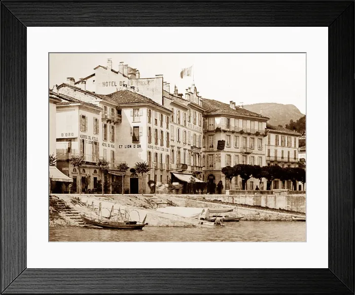 Framed Print : Intra, Italy - Victorian period Framed Print : Intra, Italy - Victorian period