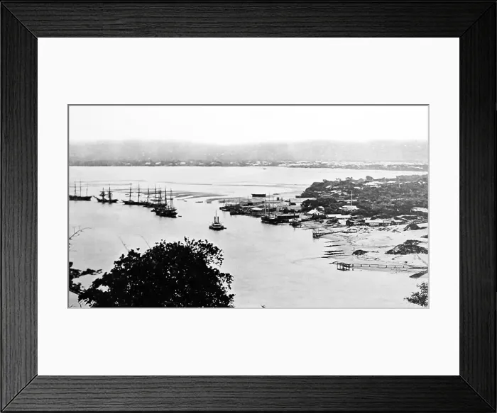Framed Print : Natal Harbour, South Africa Framed Print : Natal Harbour, South Africa