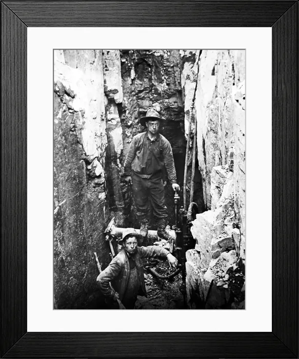 Framed Print : A silver mine Framed Print : A silver mine