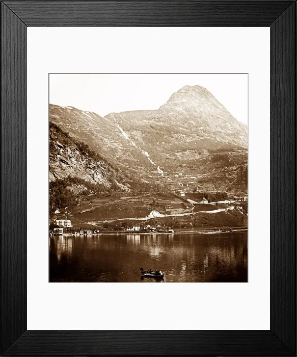 Framed Print : Gieranger Fjord, Maraak, Norway Framed Print : Gieranger Fjord, Maraak, Norway
