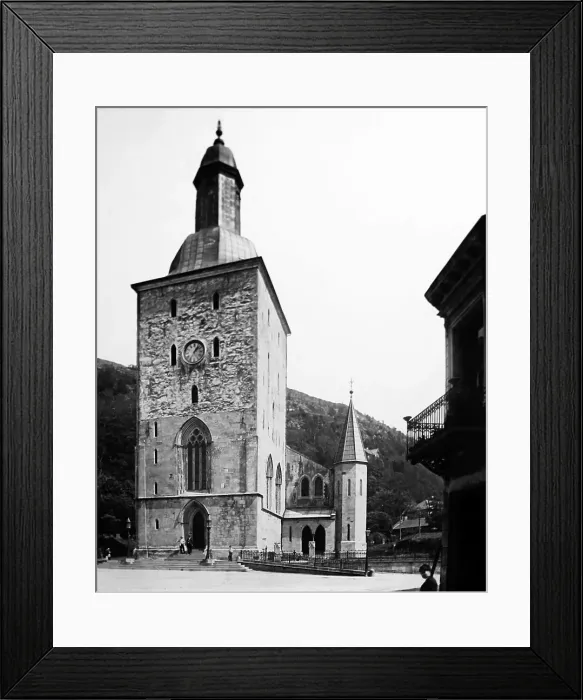 Framed Print : Dom Kirke, Bergen, Norway Framed Print : Dom Kirke, Bergen, Norway