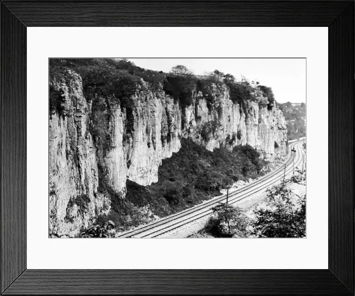Framed Print : Ashwood Dale (near Buxton) - Victorian period
