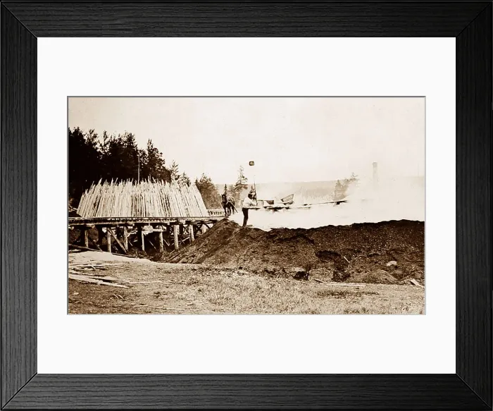 Framed Print : A charring Stalk, Sweden Framed Print : A charring Stalk, Sweden
