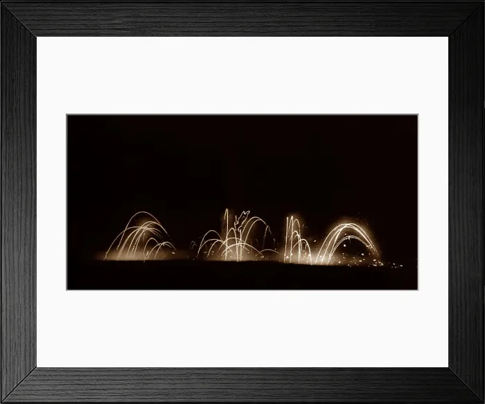 Framed Print : Verey light fired from trenches, Thiepval, 7th August 1916 Framed Print : Verey light fired from trenches, Thiepval, 7th August 1916