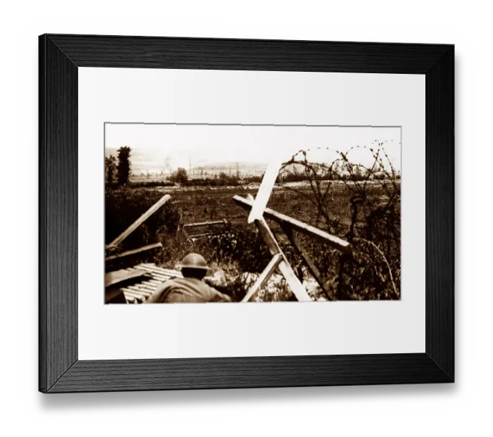 Framed Print : Douve Valley, Messines, 8th June 1917 Framed Print : Douve Valley, Messines, 8th June 1917