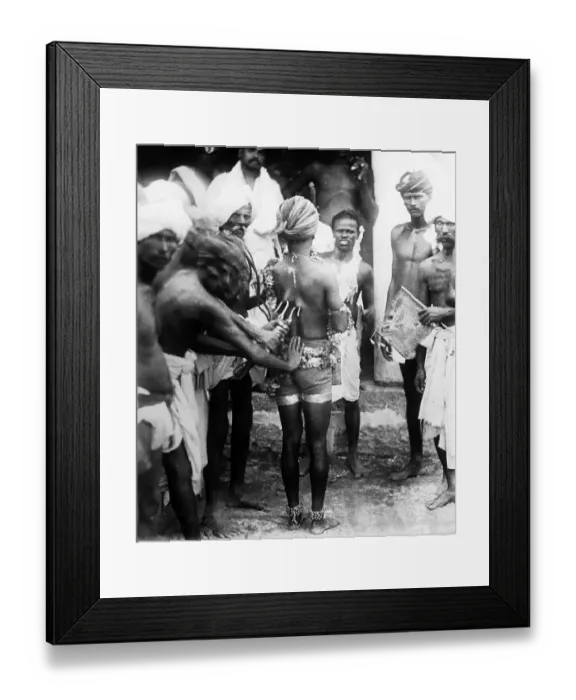 Framed Print : Holy Man or Fakir, India - Victorian period Framed Print : Holy Man or Fakir, India - Victorian period